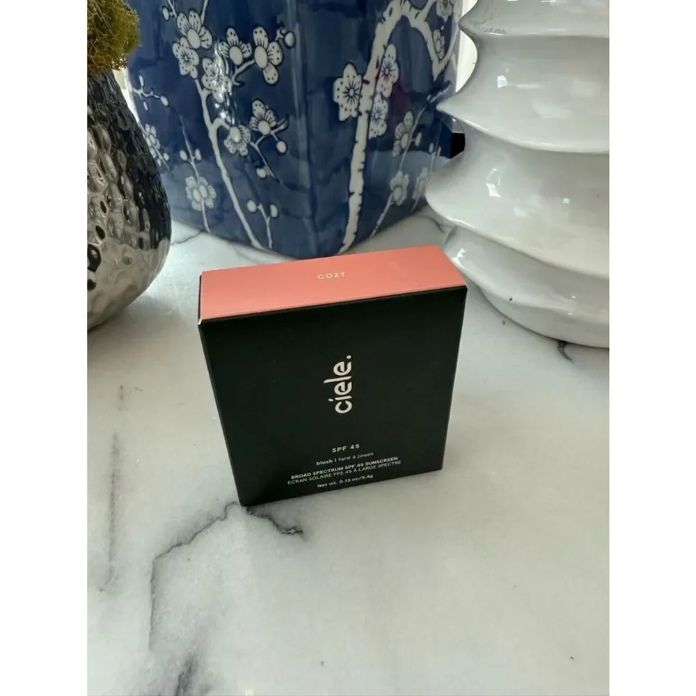 ciele flush & PROTECT SPF 45+ powder blush in Cozy